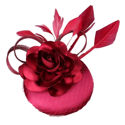 Feathered Fashion Fascinator - Image 5