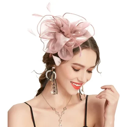 Graceful Garden Party Fascinator - Image 4