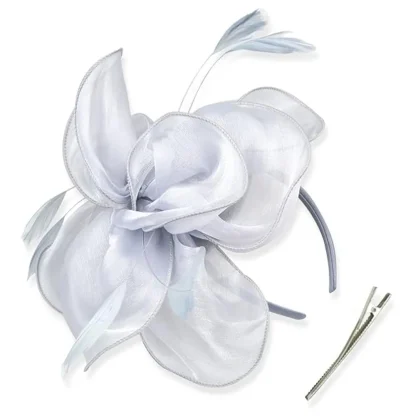 Tea Rose Ribbon Fascinators - Image 4