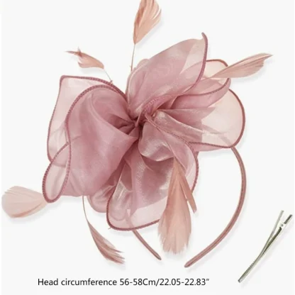 Graceful Garden Party Fascinator - Image 6