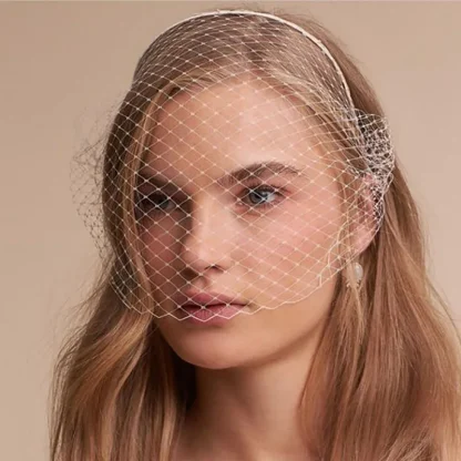Face Veil Net Fascinator - Image 5