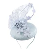 Exquisite Floral Net Fascinator - Image 5