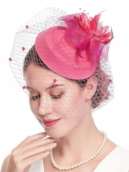 Feather Fascinator with Clip