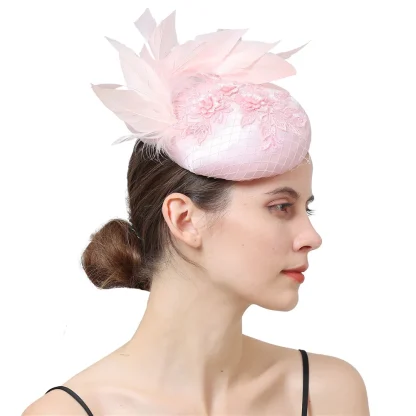 Formal Party Hair Clip Fascinators - Image 4