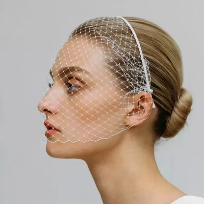 Face Veil Net Fascinator - Image 6