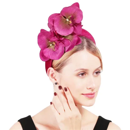 Flowery Thick Fascinators