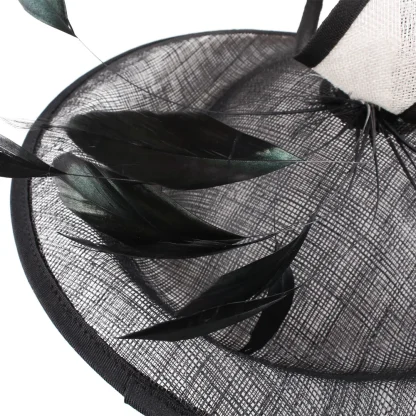 Formal Sinamay Fascinator - Image 6