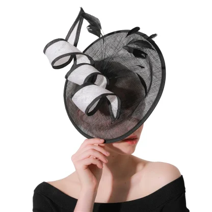 Formal Sinamay Fascinator
