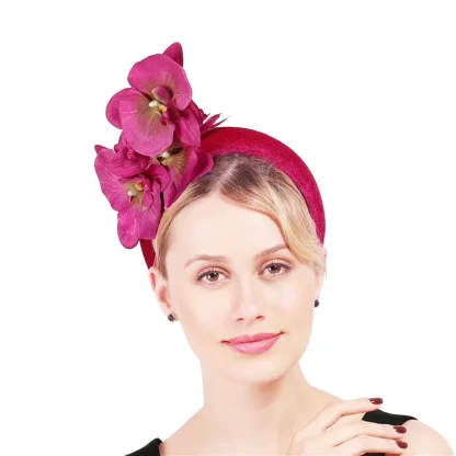 Flowery Thick Fascinators - Image 2