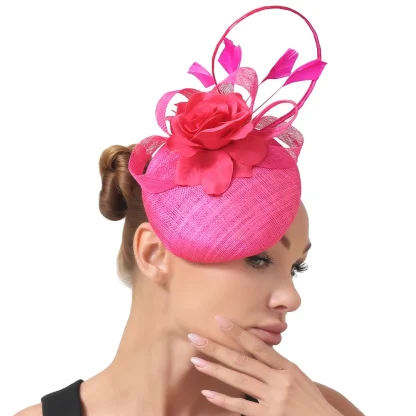 Beautiful Wedding Millinery Fascinator - Image 2
