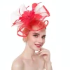 Elegant Large Feather Fascinator - Image 4