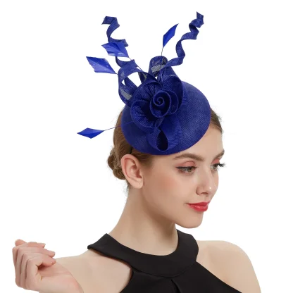 Vintage-Like Cocktail Party Fascinator - Image 3
