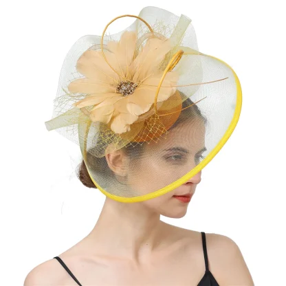 Fancy Mesh Wedding Fascinator