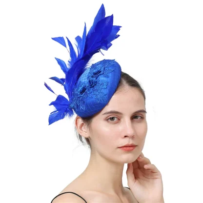 Stylish Bridal Fascinator Hat - Image 2