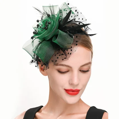 Feather Net Party Fascinators