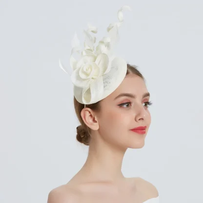Vintage-Like Cocktail Party Fascinator - Image 2