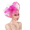 Elegant Large Feather Fascinator - Image 3