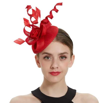 Vintage-Like Cocktail Party Fascinator - Image 4
