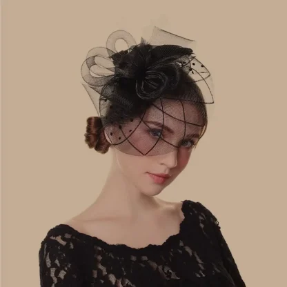 Elegant Tea Party Hat Fascinator