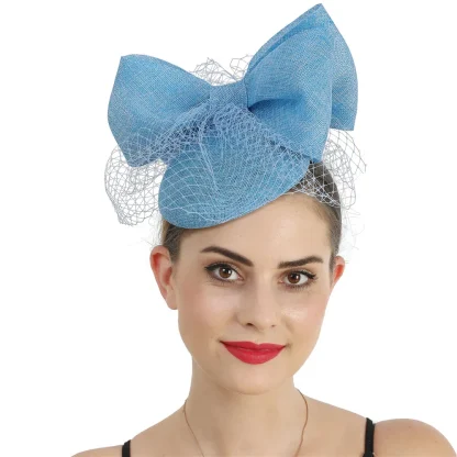 Classic Chic Bow Fascinator with Net