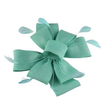 Bridal Bow Hair Clip Fascinator - Image 4