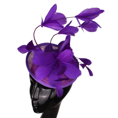 Lady Floral Pattern Fascinators - Image 5