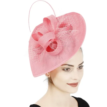 Glamorous Net Sinamay Fascinator