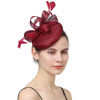 Stylish Feathered Fascinator with Clip
