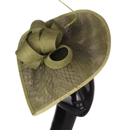 Glamorous Net Sinamay Fascinator - Image 6