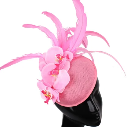 Sinamay Big Brim Fascinator - Image 7