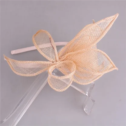 Radiant Feather Halo Fascinator - Image 6