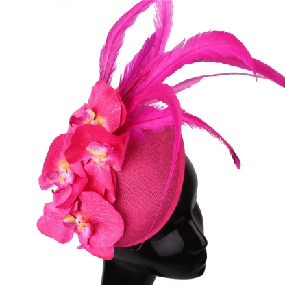 Sinamay Big Brim Fascinator - Image 5