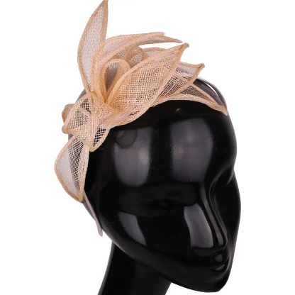 Radiant Feather Halo Fascinator - Image 3