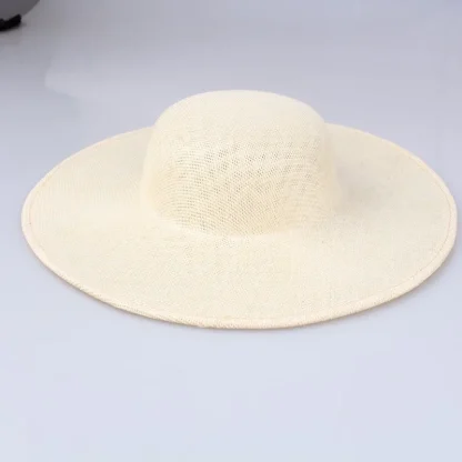 Round Sinamay Fascinator