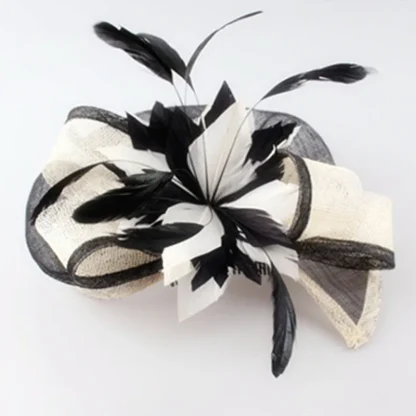 Luxe Floral Mesh Fascinator - Image 6