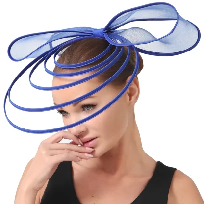 Flower Hair Clip Fascinator - Image 4