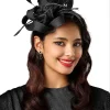 Tea Party Floral Fascinator - Image 2