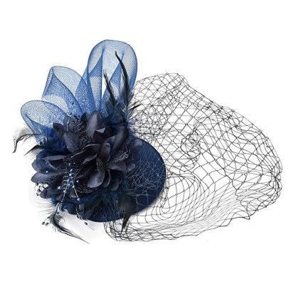 Feathered Cocktail Fascinator - Image 6