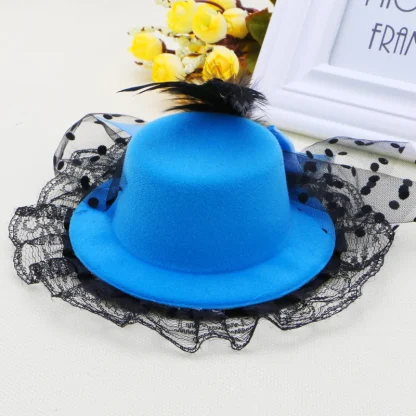 Fancy Mini Hat Fascinator - Image 5