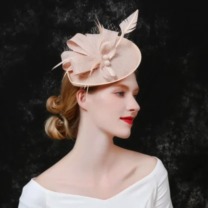 Mesh Flower Fascinator