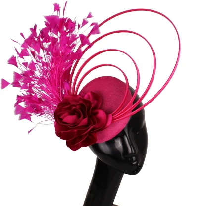 Flower Headwear Fascinator - Image 6
