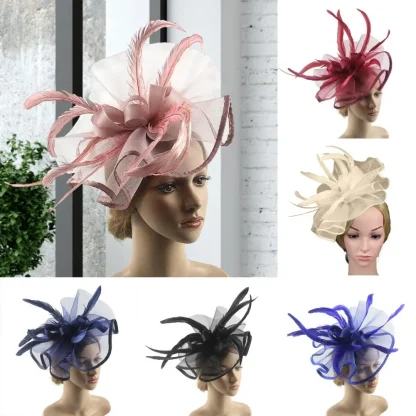 Classic Wedding Fascinator - Image 5