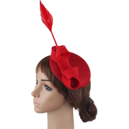 Luxe Mesh Bloom Fascinator - Image 7