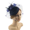 Floral Mesh Clip Fascinator - Image 5