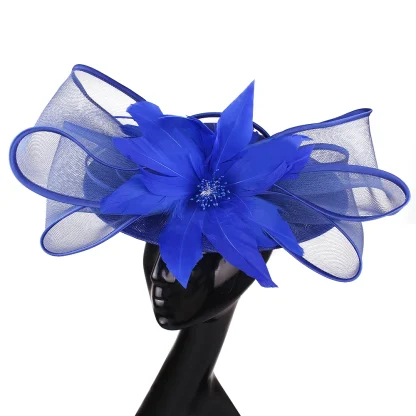 Stylish Big Hat Fascinator - Image 6