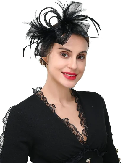 Hair Clip Wedding Fascinator - Image 4