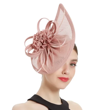 Teardrop Derby Hat Fascinator - Image 2