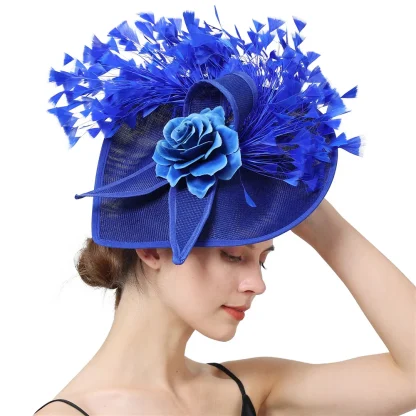 Elegant Floral Twist Fascinator
