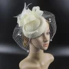 Floral Mesh Clip Fascinator
