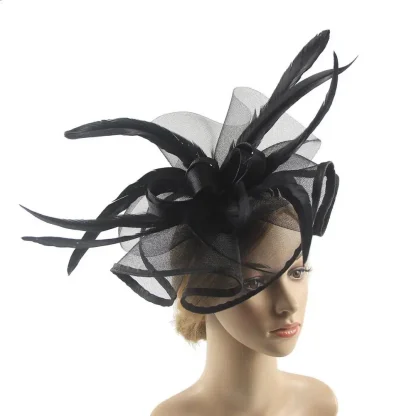 Classic Wedding Fascinator - Image 4